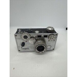 Argus C3 Brick 35mm Rangefinder Camera w/ 50mm F3.5 Cintar Lens VTG Tested